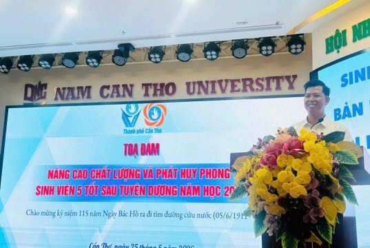 Toạ đàm nâng cao chất lượng Sinh viên 5 tốt sau tuyên dương 2025 – 2026